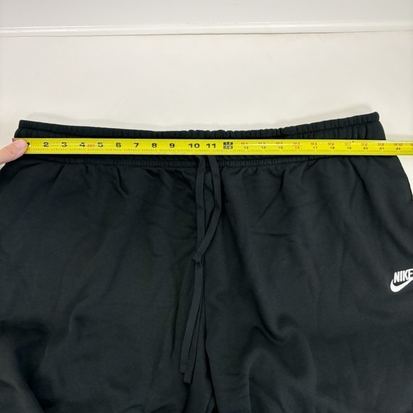Nike Sportswear Club Fleece Women Mid-Rise Wide-Leg Sweatpant Black Plus Size 3X - Picture 5 of 7